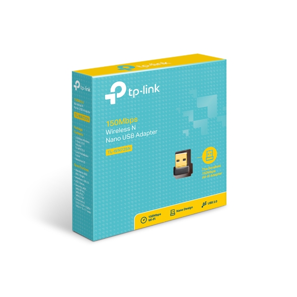 TP-LINK | TL-WN725N | 150Mbps Wireless N Nano USB Adapter